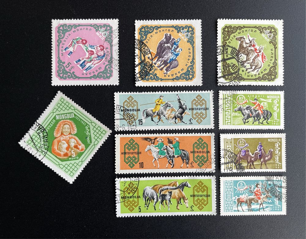 Почтовые марки СССР Монгол Шуудан Бурунди Китай Израиль