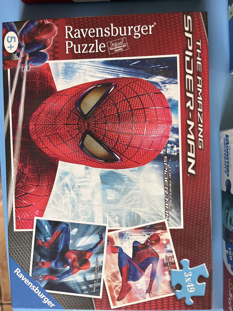 Puzzle Cars, Spiderman, Monsters, Ravensburger