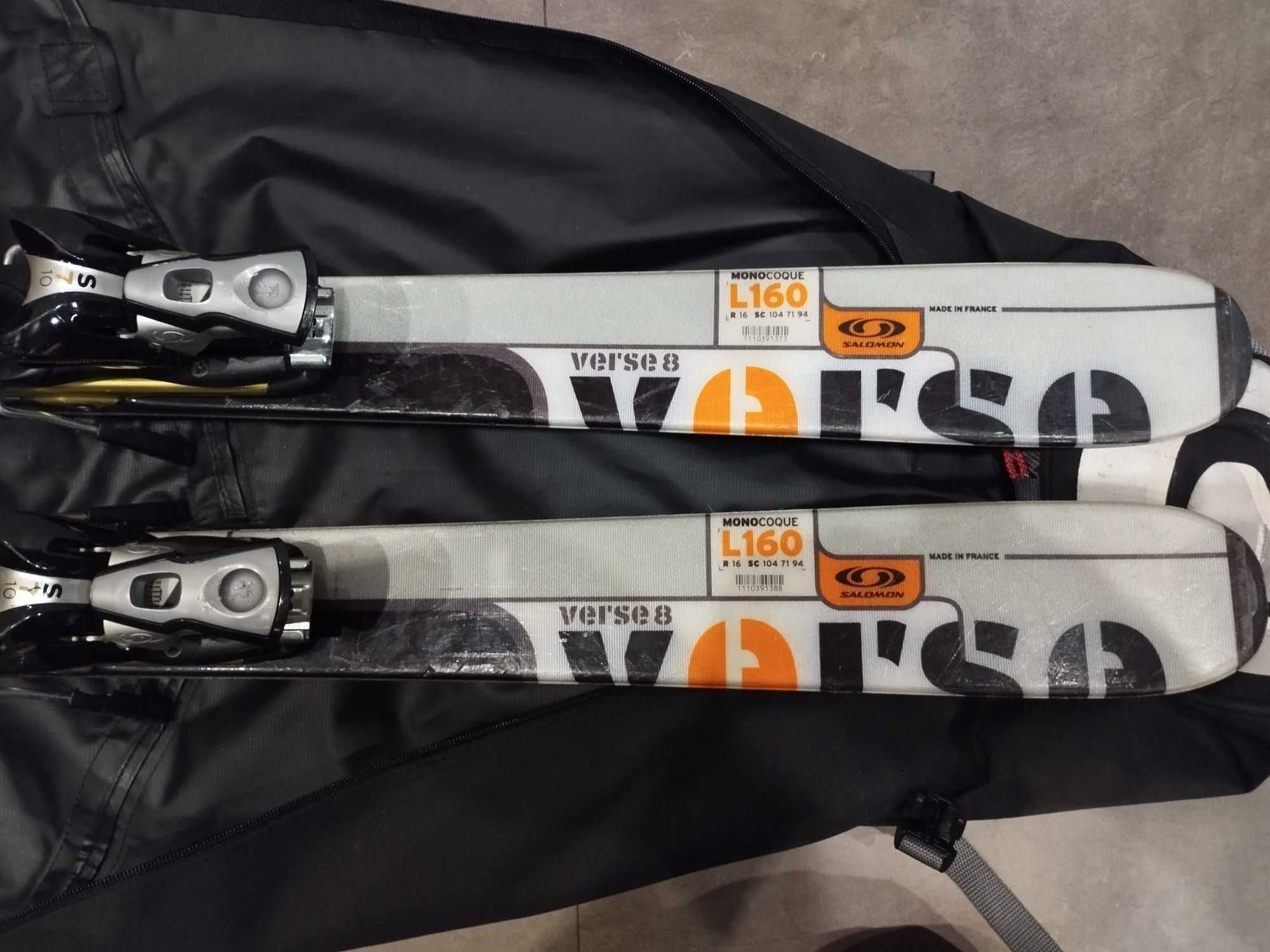2 Pares de Skis de pista com fixações