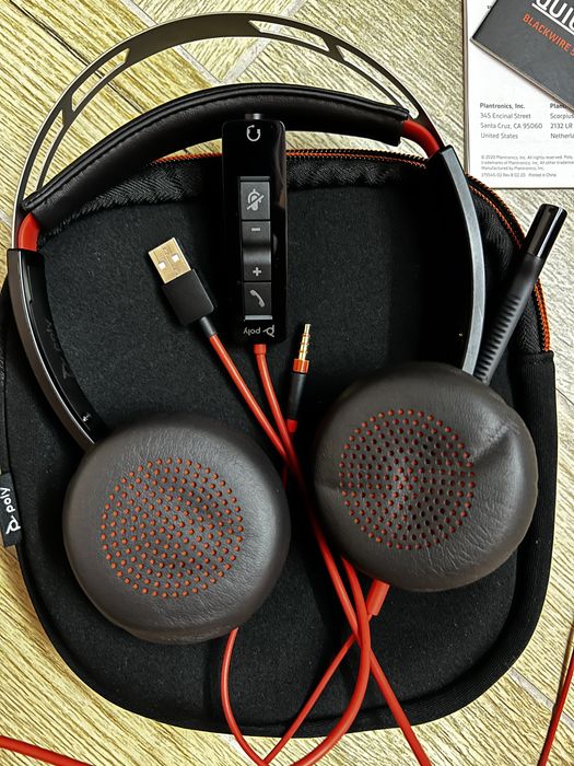 Sluchawki Poly Plantronics Blackwire 5220 USB-A