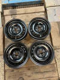 felgi stalowe 15 cali rozstaw 5x100 vw seat skoda stan bdb et 40