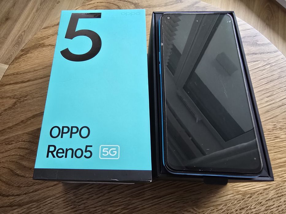 Telefon, smartfon OPPO Reno 5 5g, 8/128, Android 13, kolor: blue