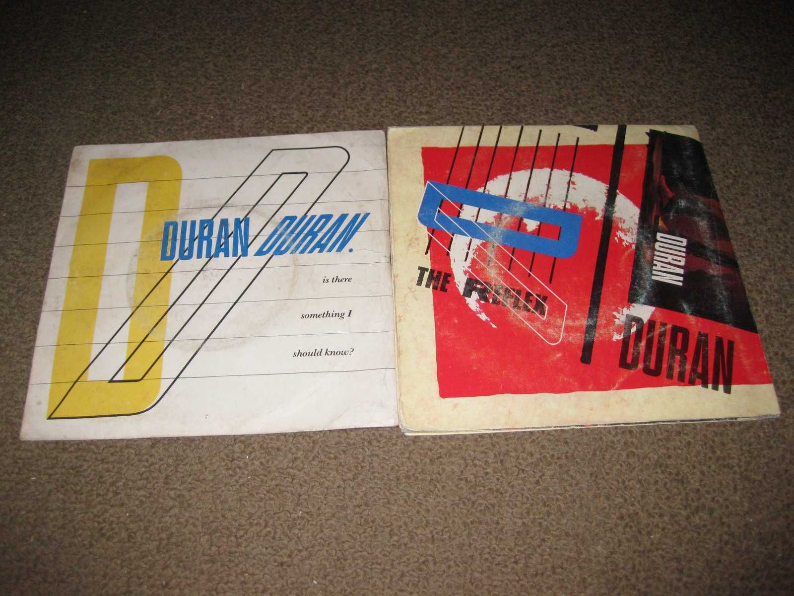 2 Discos em Vinil Single 45 rpm dos Duran Duran