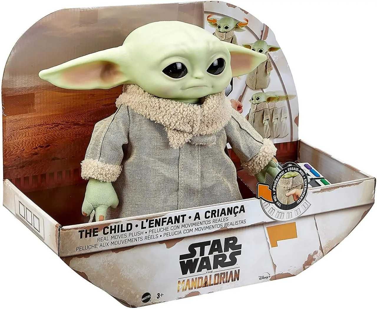 Интерактивный Малыш Йода на пульте управления Звездные войны Baby Yoda
