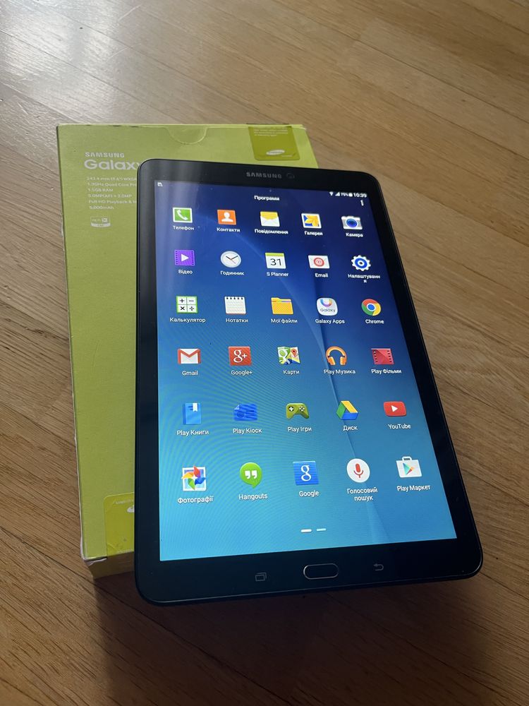 Планшет Samsung Galaxy Tab E