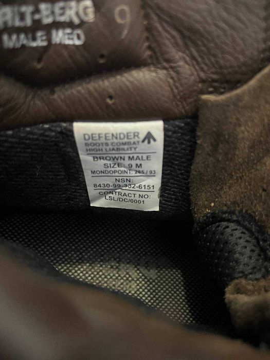 Берці Alt-Berg Brown Британія б/в (демісезон, зима) МТР