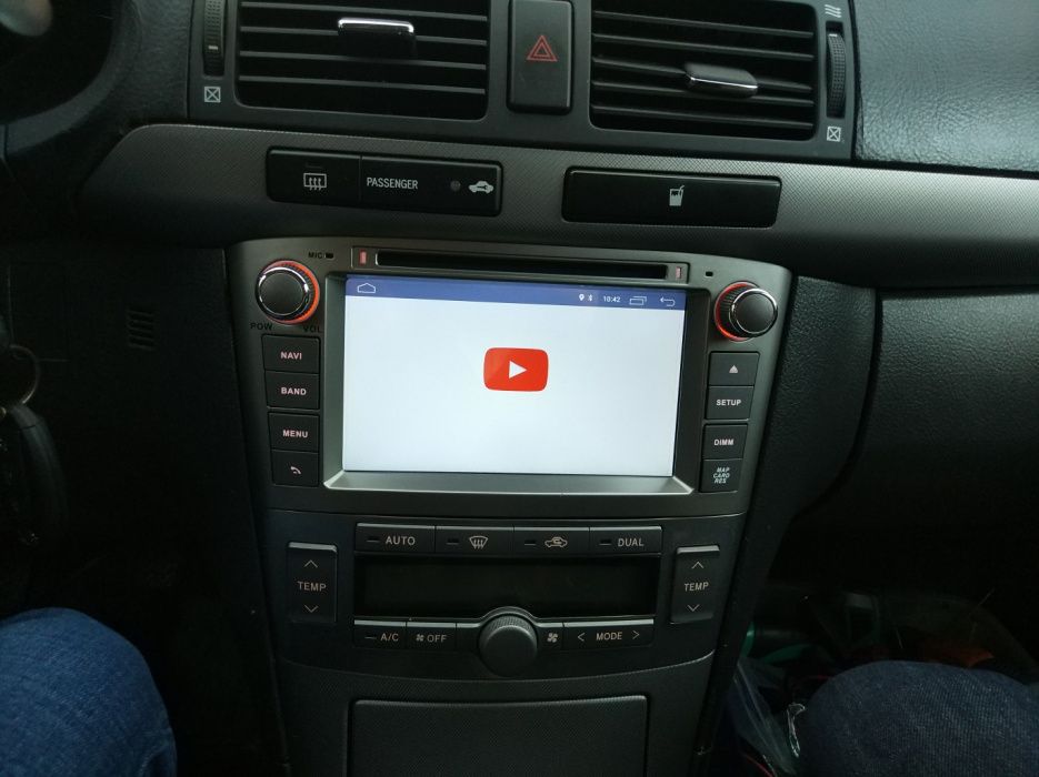 Auto Rádio Toyota Avensis 2003 a 2007 GPS DVD Bluetooth Android