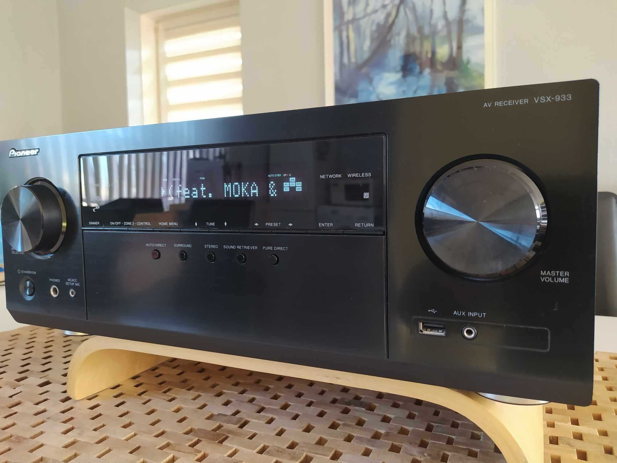 Pioneer VSX 933    (7x135 Wat/Wi-Fi/BT/USB/Int.Radio/Dolby Atmos/inne)
