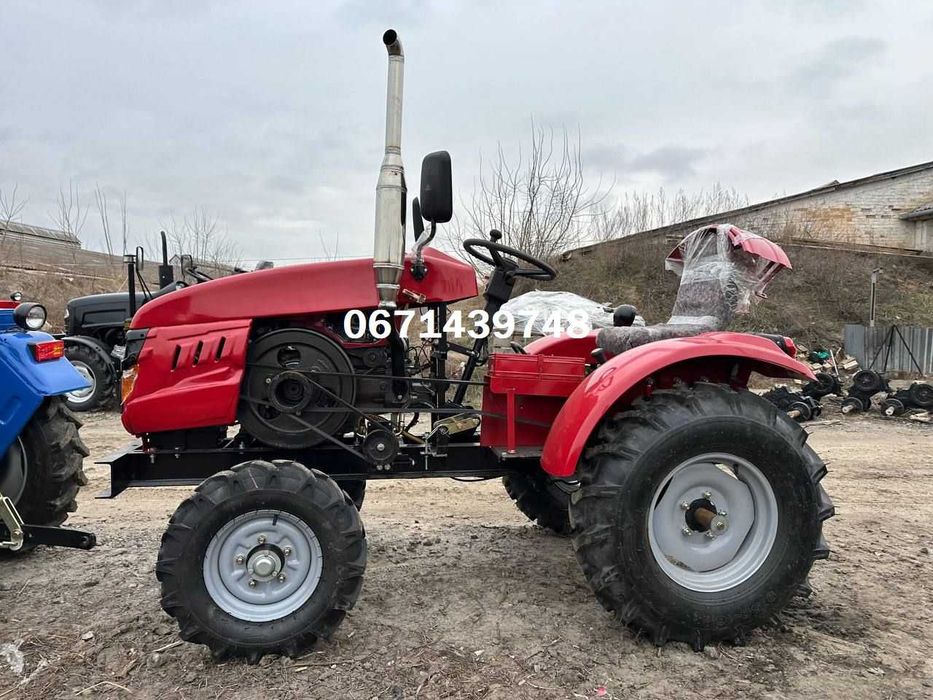 Мототрактор КЕНТАВР 200 B посилена рама+фреза та плуг ДОСТАВКА Кредит