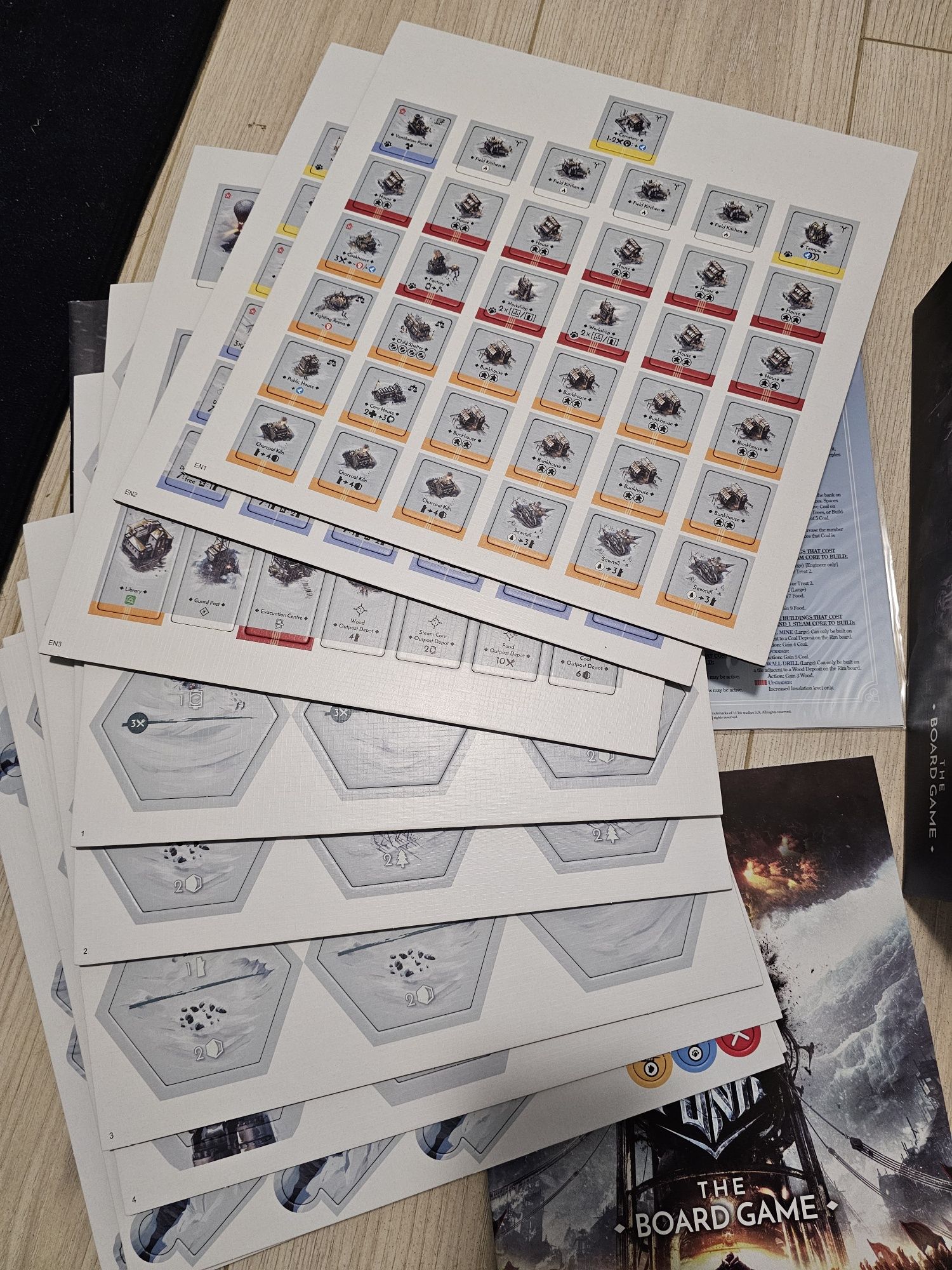 Gra planszowa Frostpunk (EN, pre-shaded) + Frostlander Expansion
