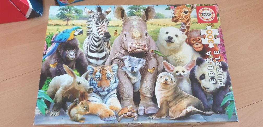 Puzzle animais 300 peças