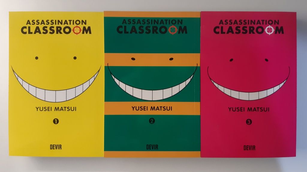 Assassination Classroom, Volumes 1 a 6 (Português)