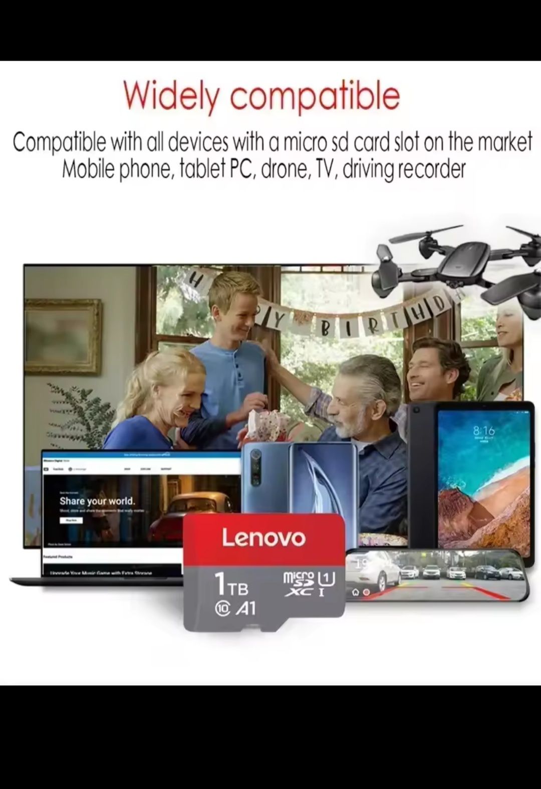 Karta pamięci MicroSD 512GB