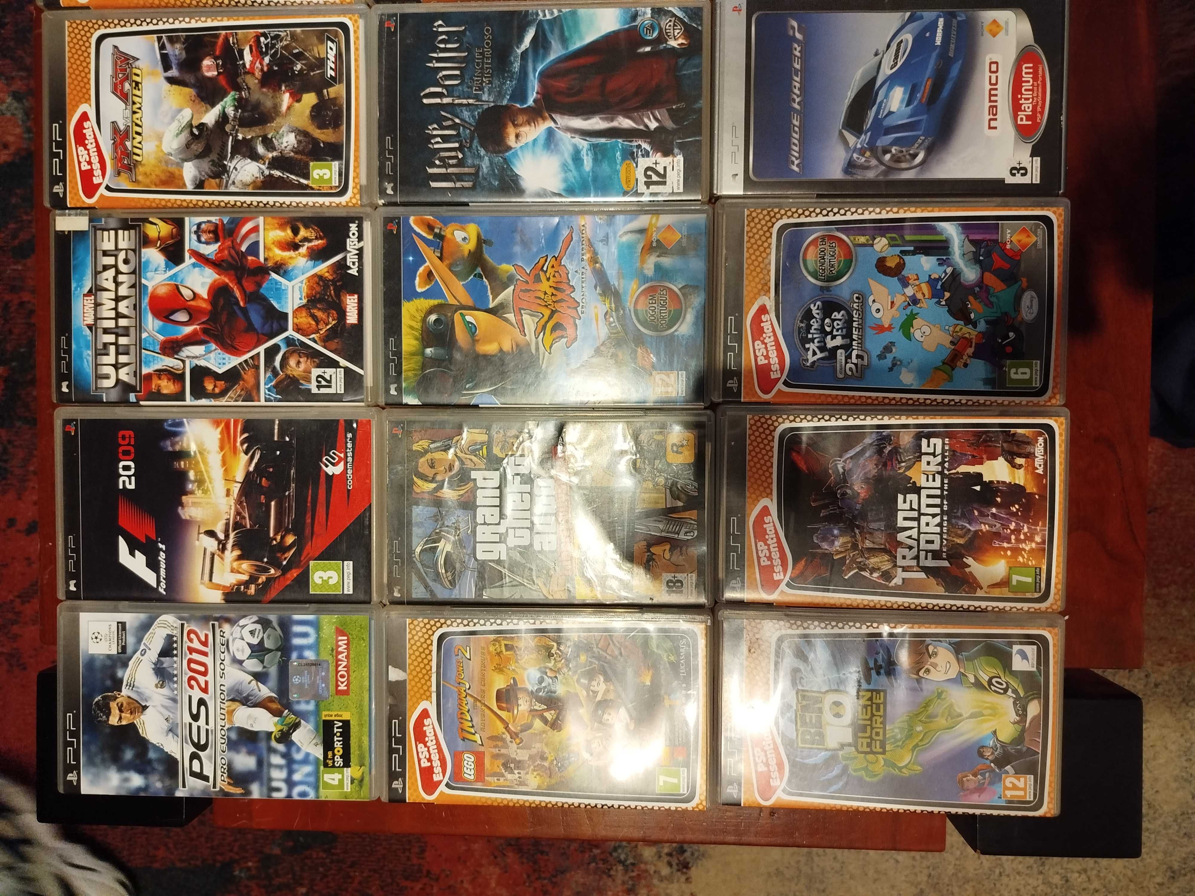 PSP a funcionar a 100% com vários jogos