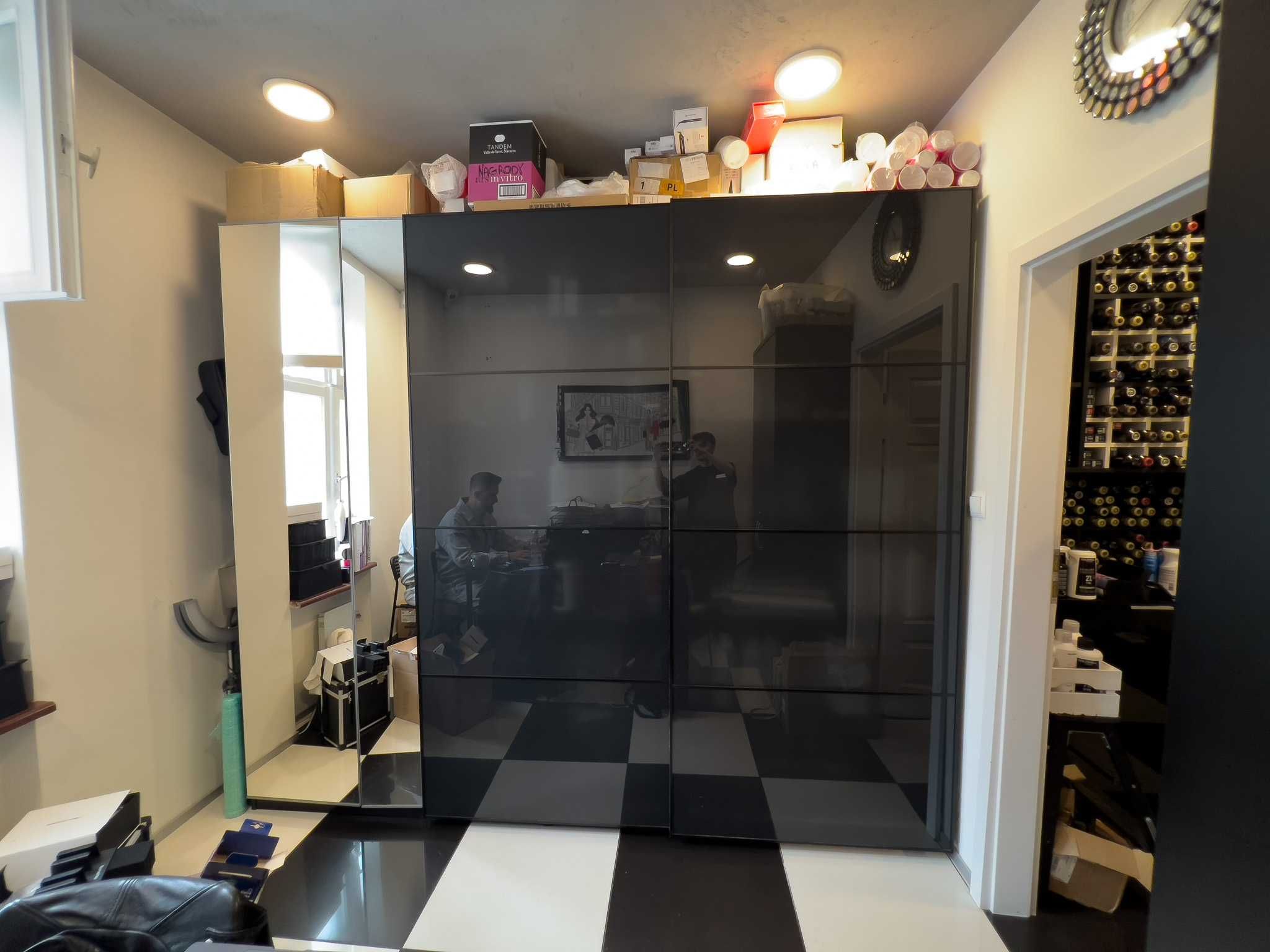 Szafa lustrzana IKEA+ szafa przesuwna IKEA