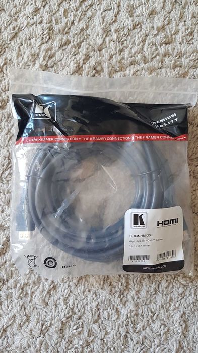 !NOWY profesjonalny! 10m (10,7m) HDMI Kabel Kramer-high Speed wtyk K-L