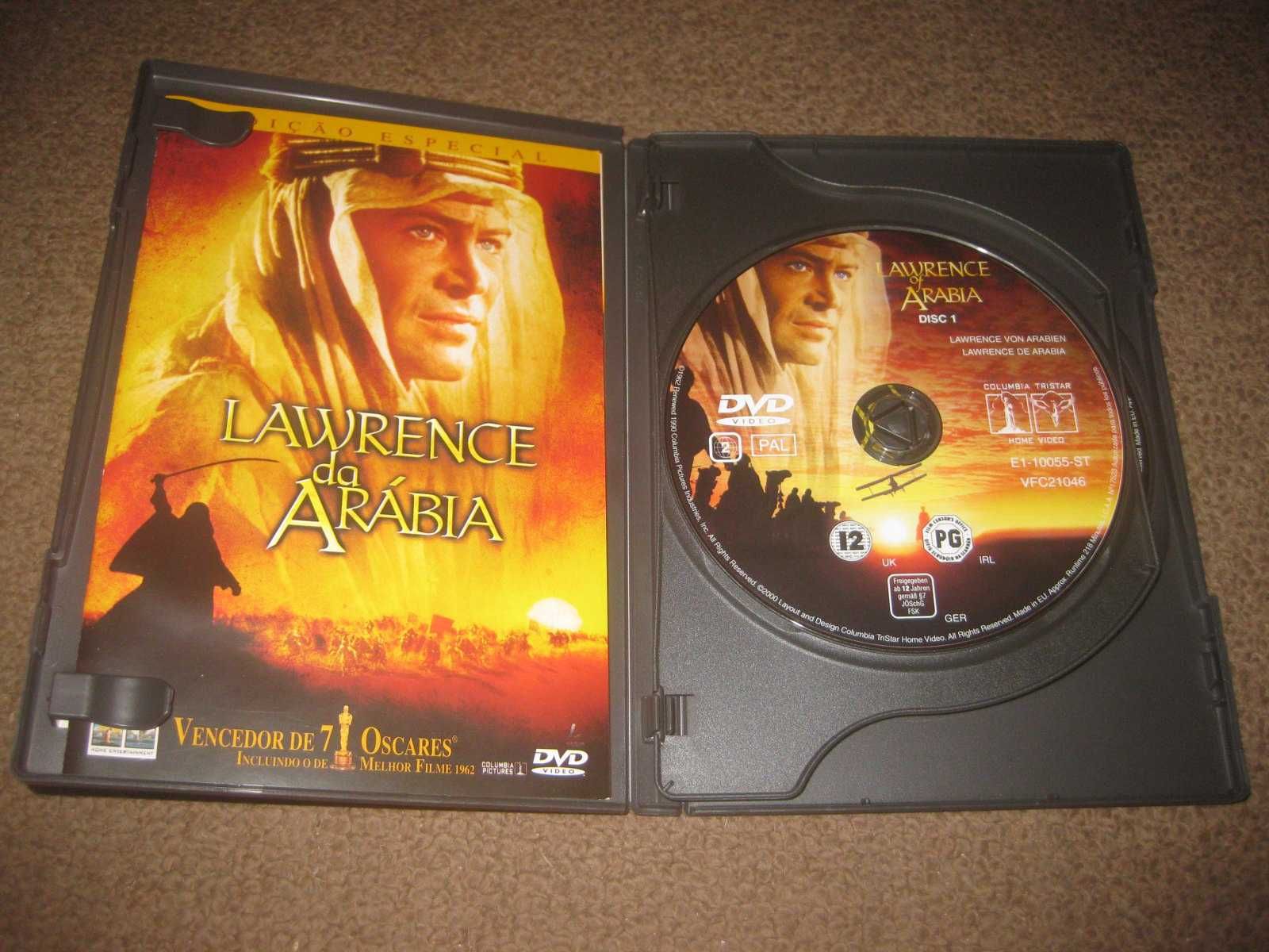 "Lawrence da Arábia" com Omar Sharif/Edição Especial com 2 DVDs!