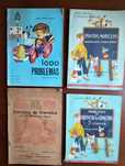 Antigos livros de exercícios escolares