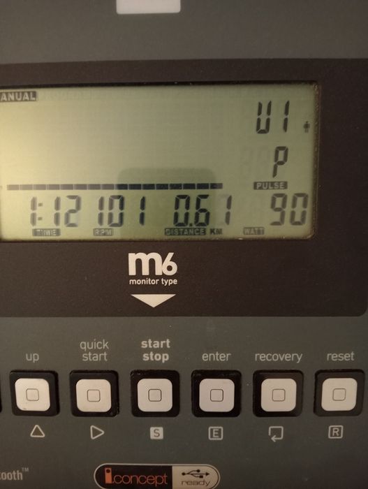 Bicicleta estática BH nexop