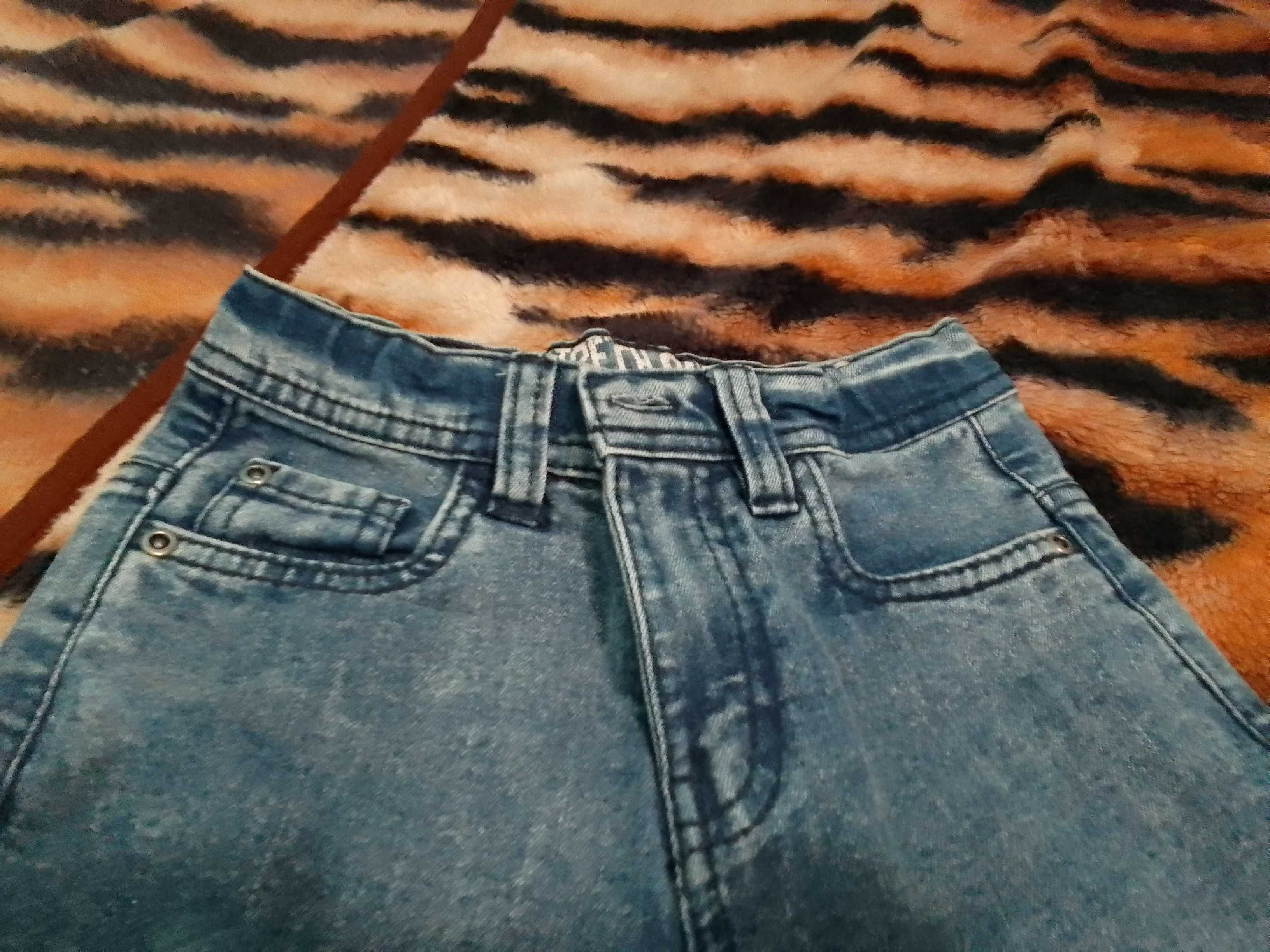 spodnie jeans 116
