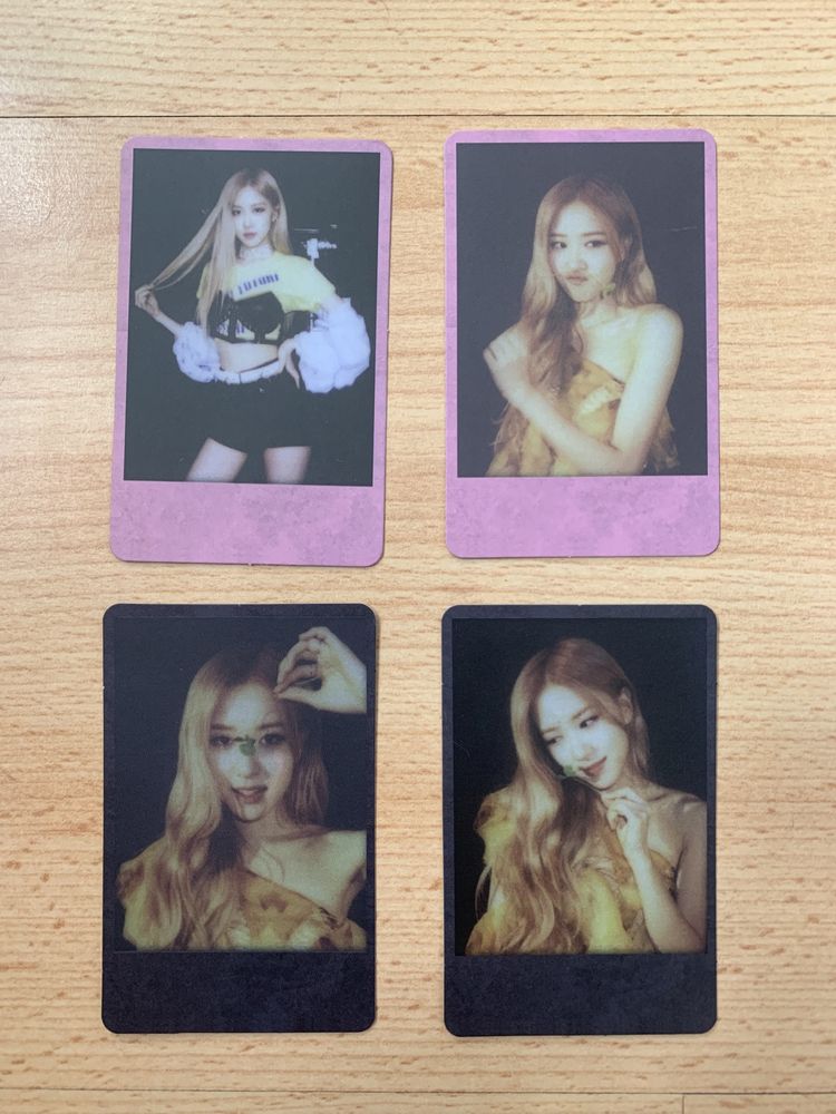 Blackpink Rosé Kill This Love Photocards