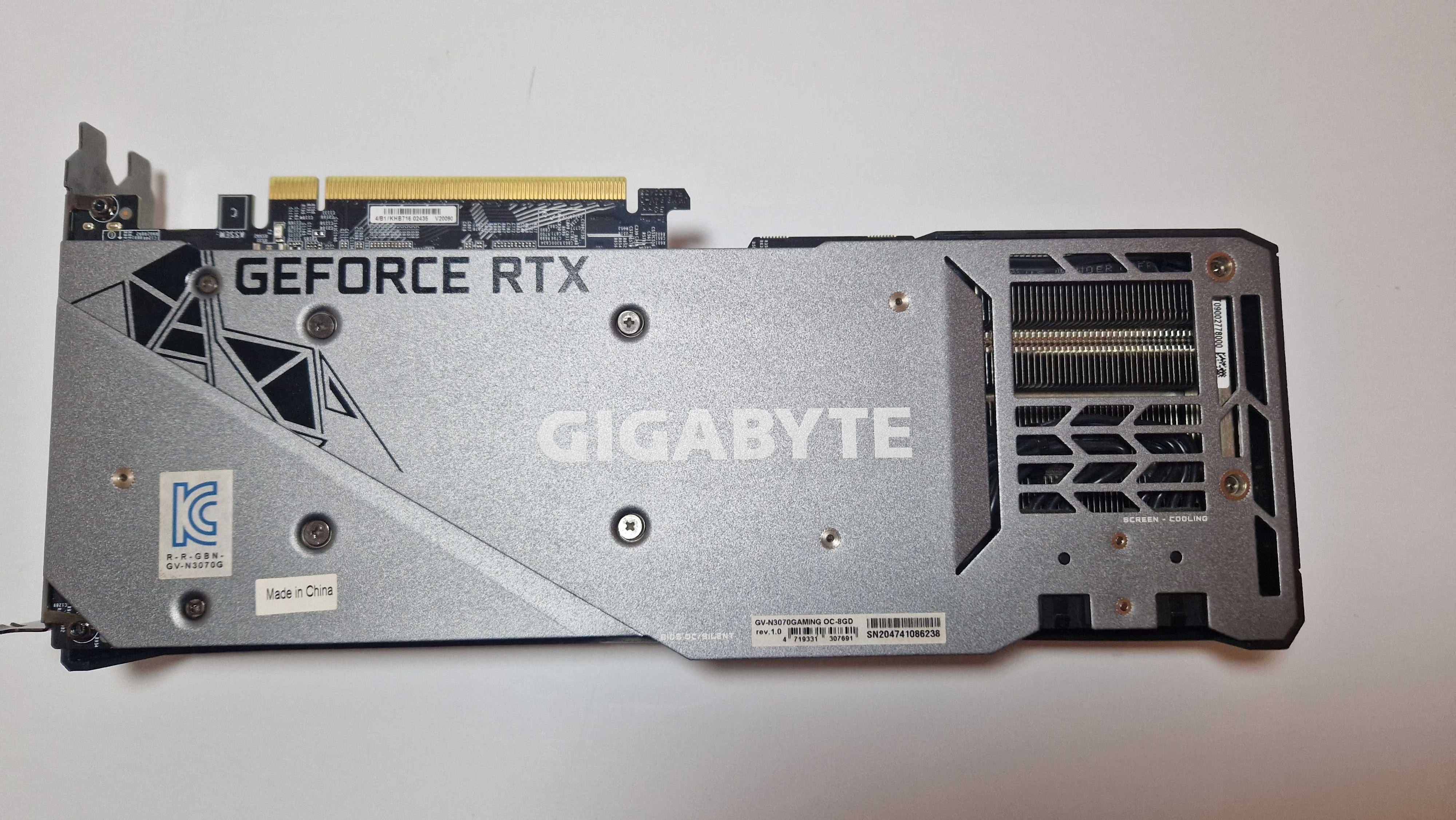 Gigabyte RTX 3070 Gaming OC 8G