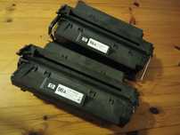 Tonery HP typ C4996 A używane - 2 sztuki