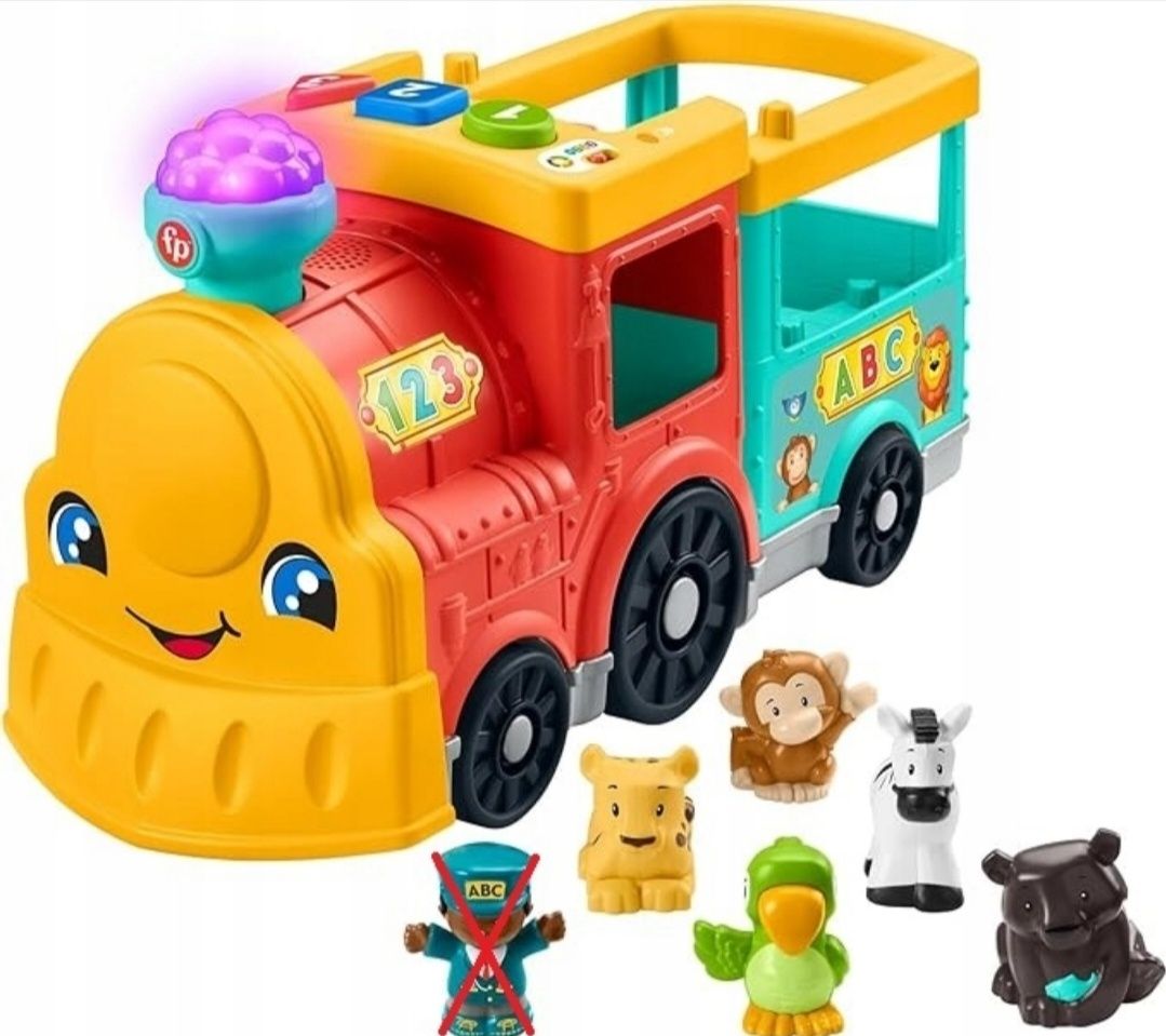 Duży pociąg ABC Fisher Price HHH23