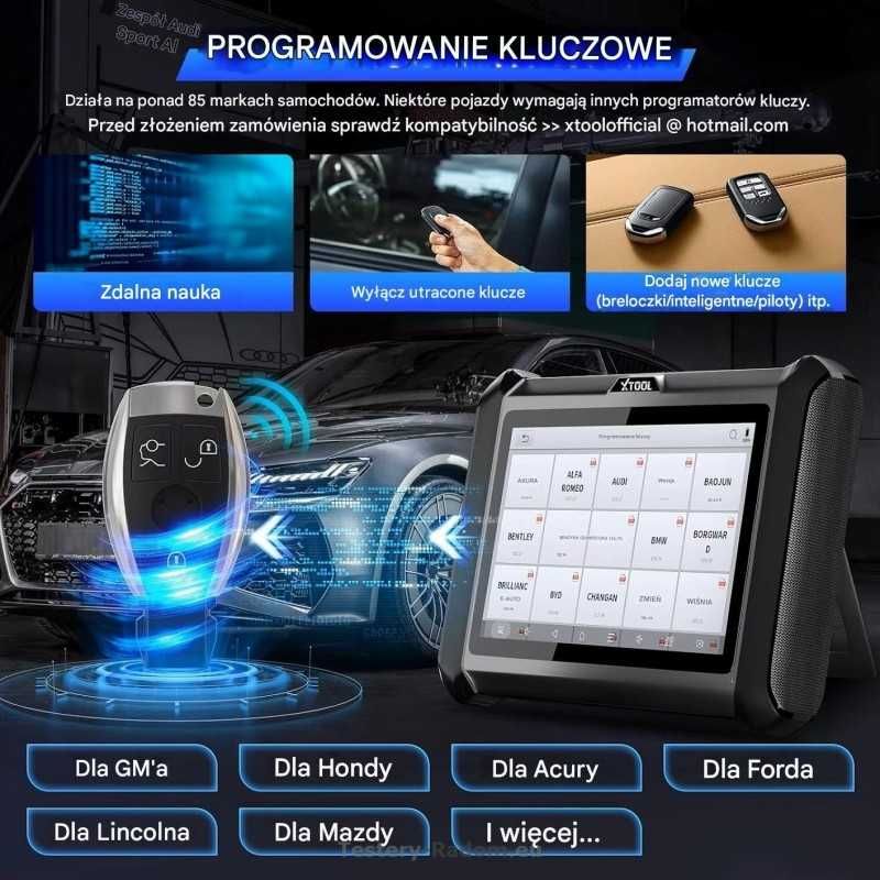 XTOOL D7S DoiP CAN-FD j.Polski 2025
