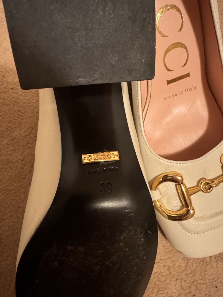 Gucci horsebit buty damskie