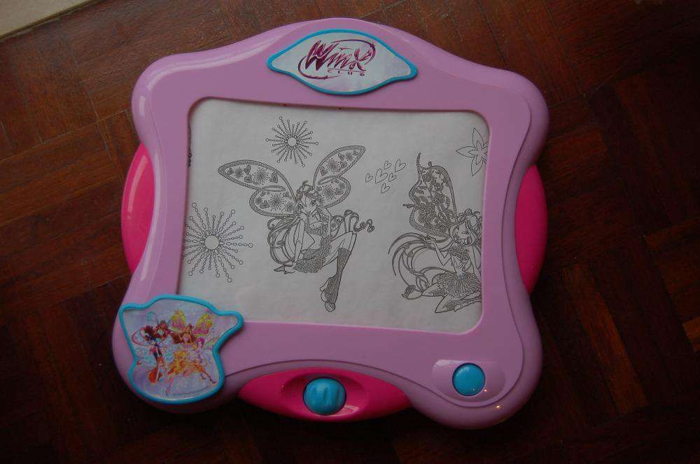 jogo infantil winx - para aprender a desenhar didático