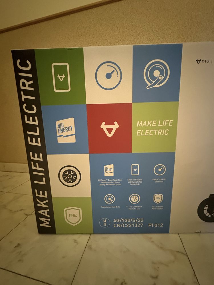 Trotinete Elétrica KQI 1 Pro NIU