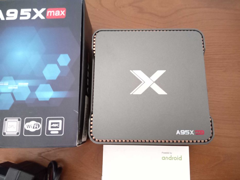 Caixa Box TV Android A95X Max