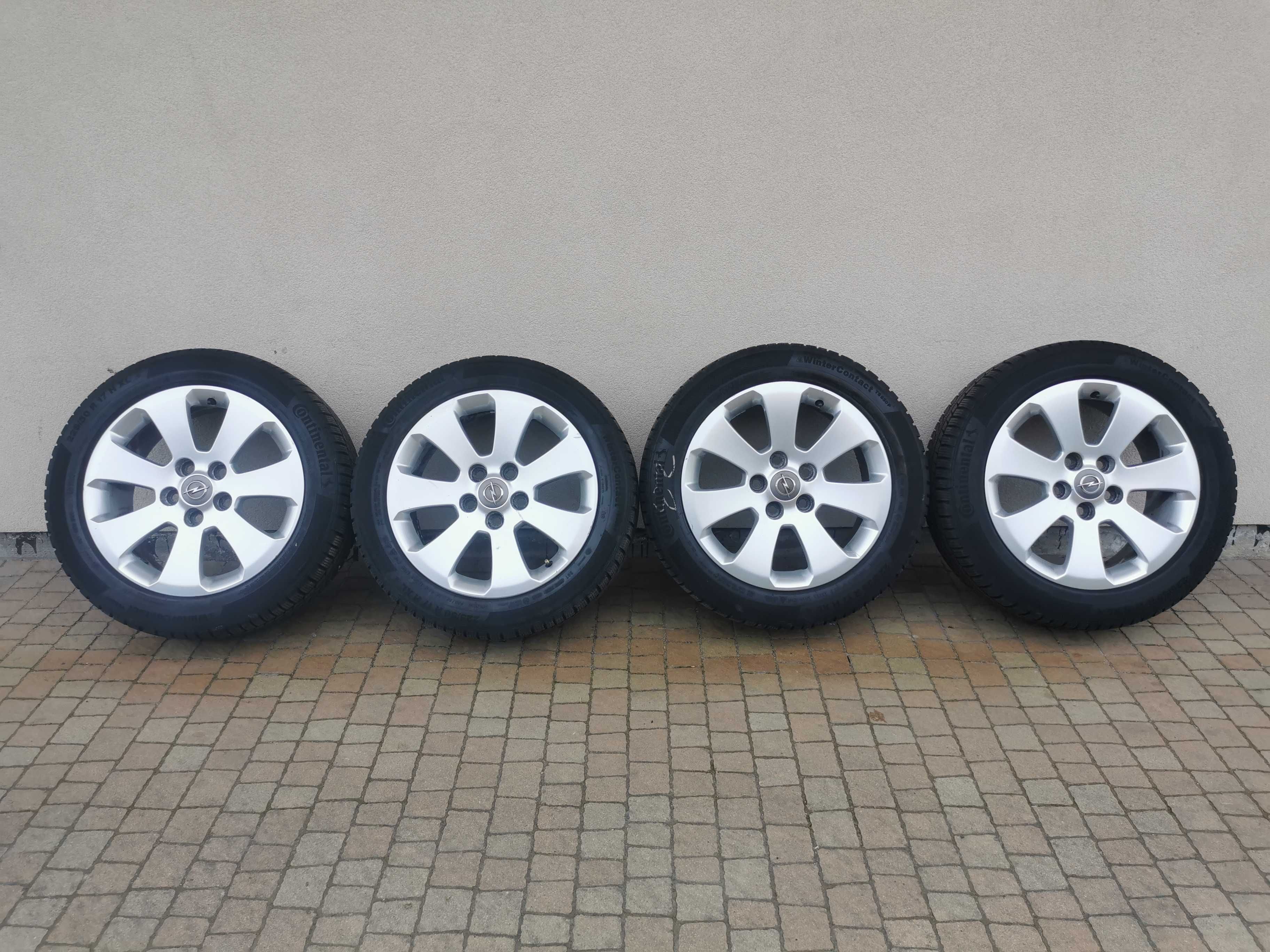 4x Felgi 5x120 17 Koła Opel INSIGNIA FELGI  Opony 225/50/17