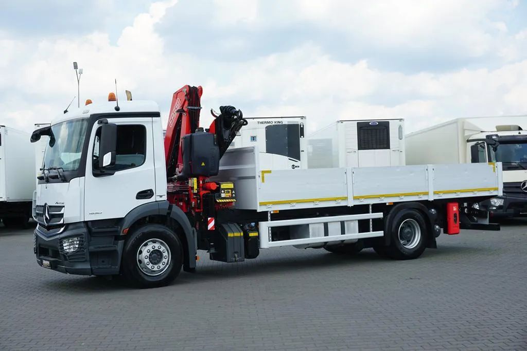 Mercedes-Benz ANTOS / 1830  / E 6 /  SKRZYNIOWY + HDS  /  FASSI F 175 / ROTATOR / PILOT