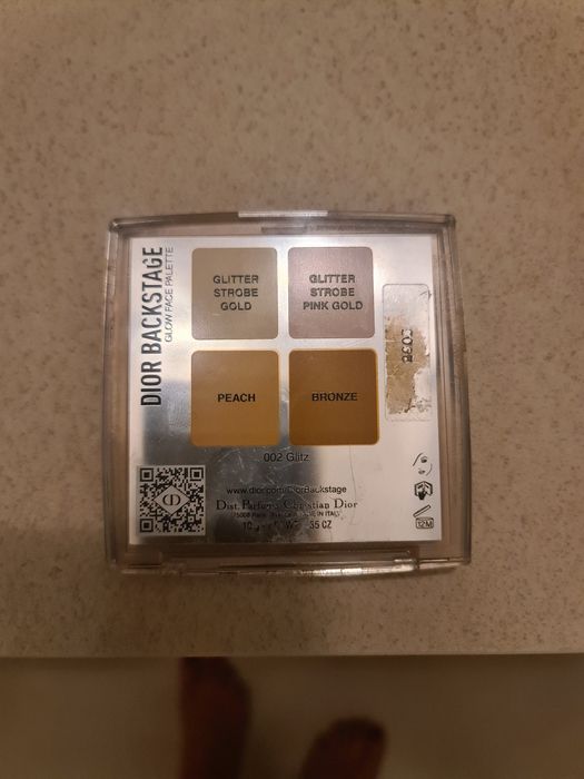 Dior Backstage Glow Face Palette Highlight&Blush