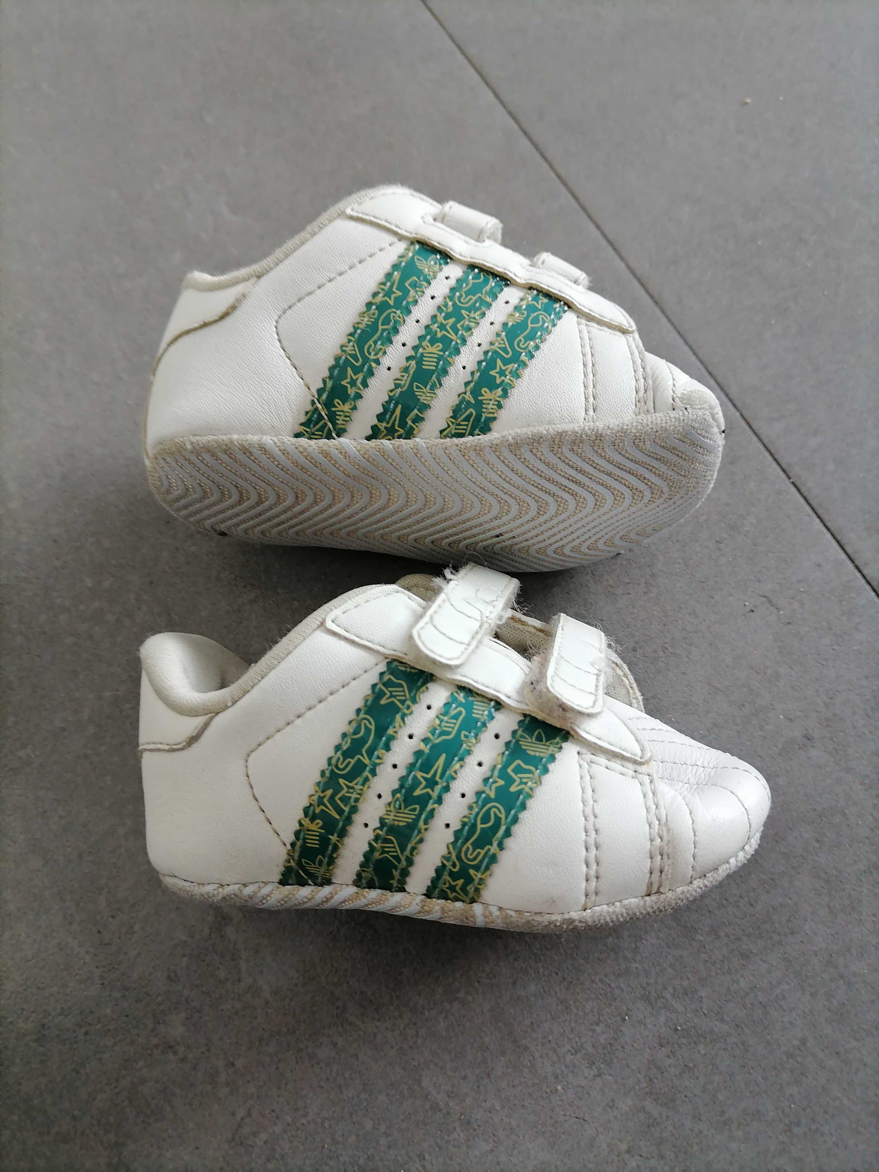 Buciki Adidas Adidasy dla niemowlaka r 18