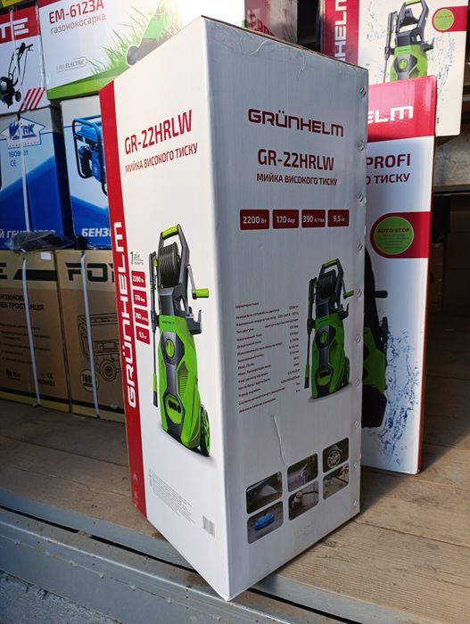 Мийка високого тиску GR-22HRLW Grunhelm