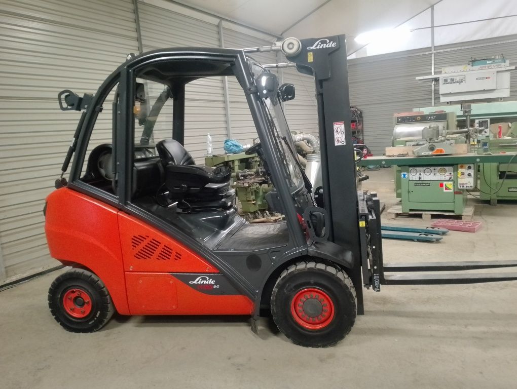 Wózek widłowy Linde h30 Triplex 2016 wolny skok