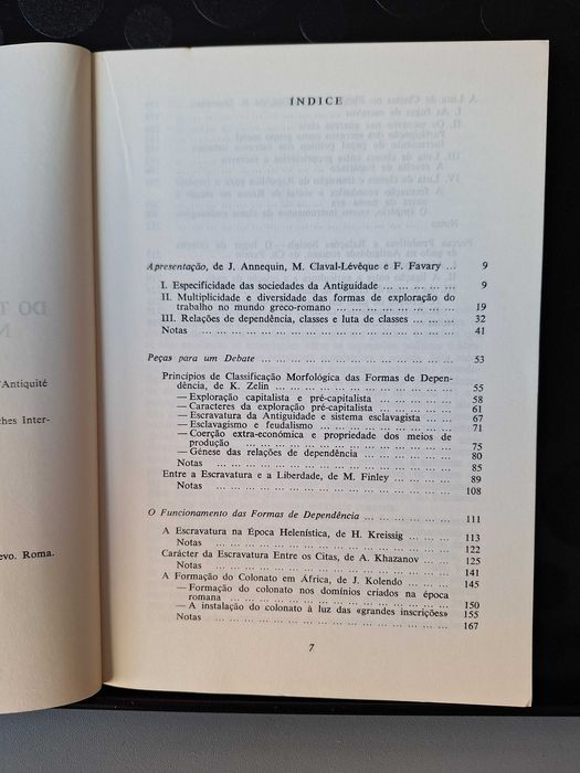 Formas de exploração do trabalho e relações sociais na Antiguidade