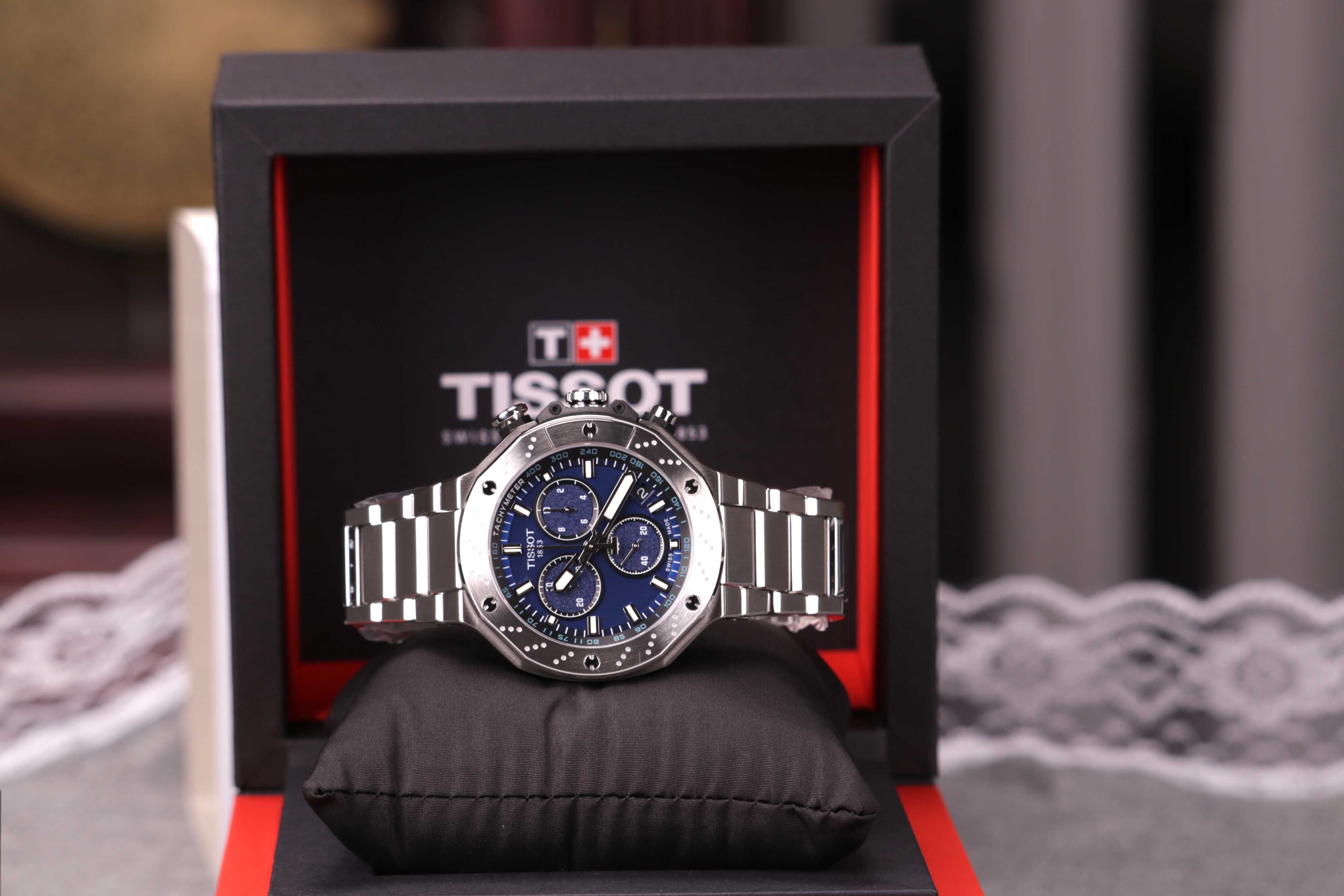 НОВИЙ Наручний годинник TISSOT T-Race Chronograph T141.417.11.041 часы