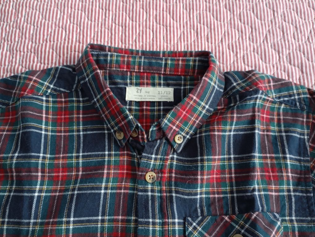 Camisa ao xadrez Zippy