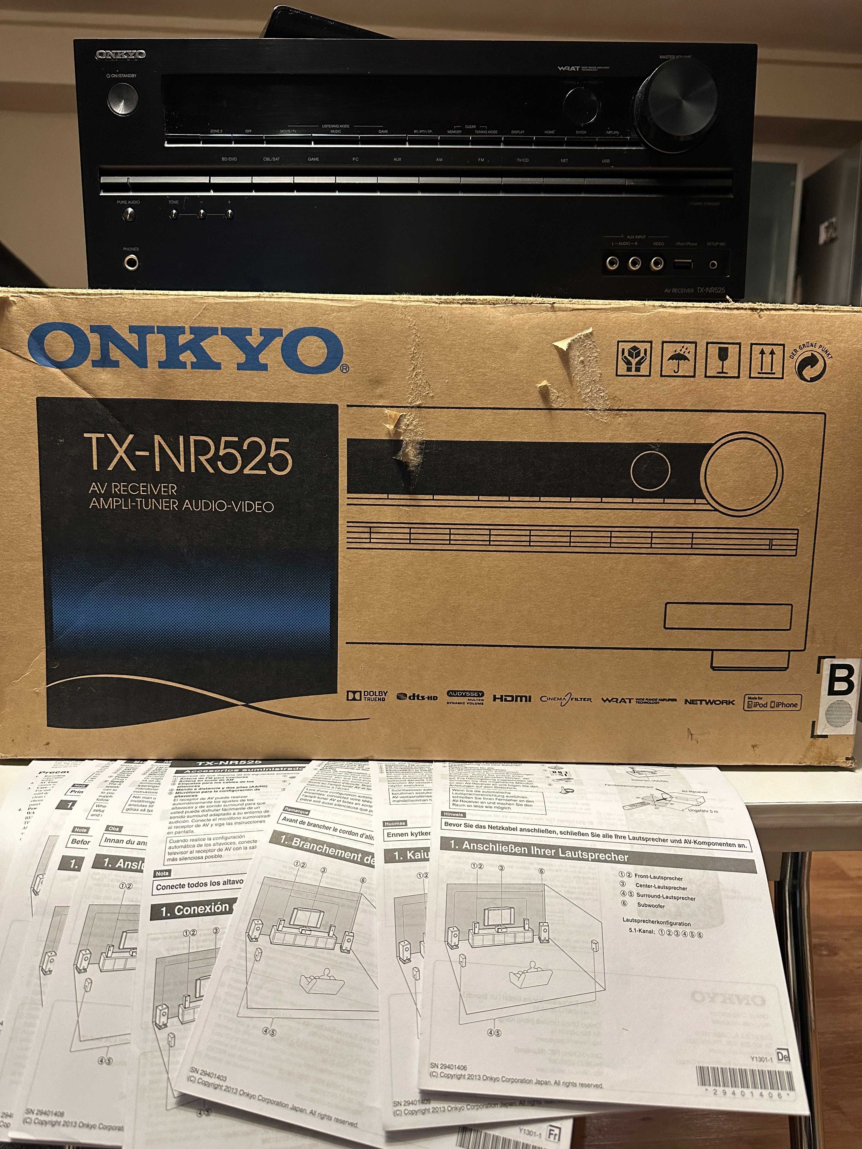 Amplituner Onkyo TX NR-525