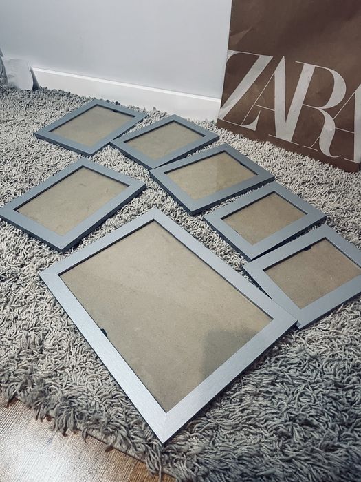 Piekne ramki srebrne na zdjecia duze male