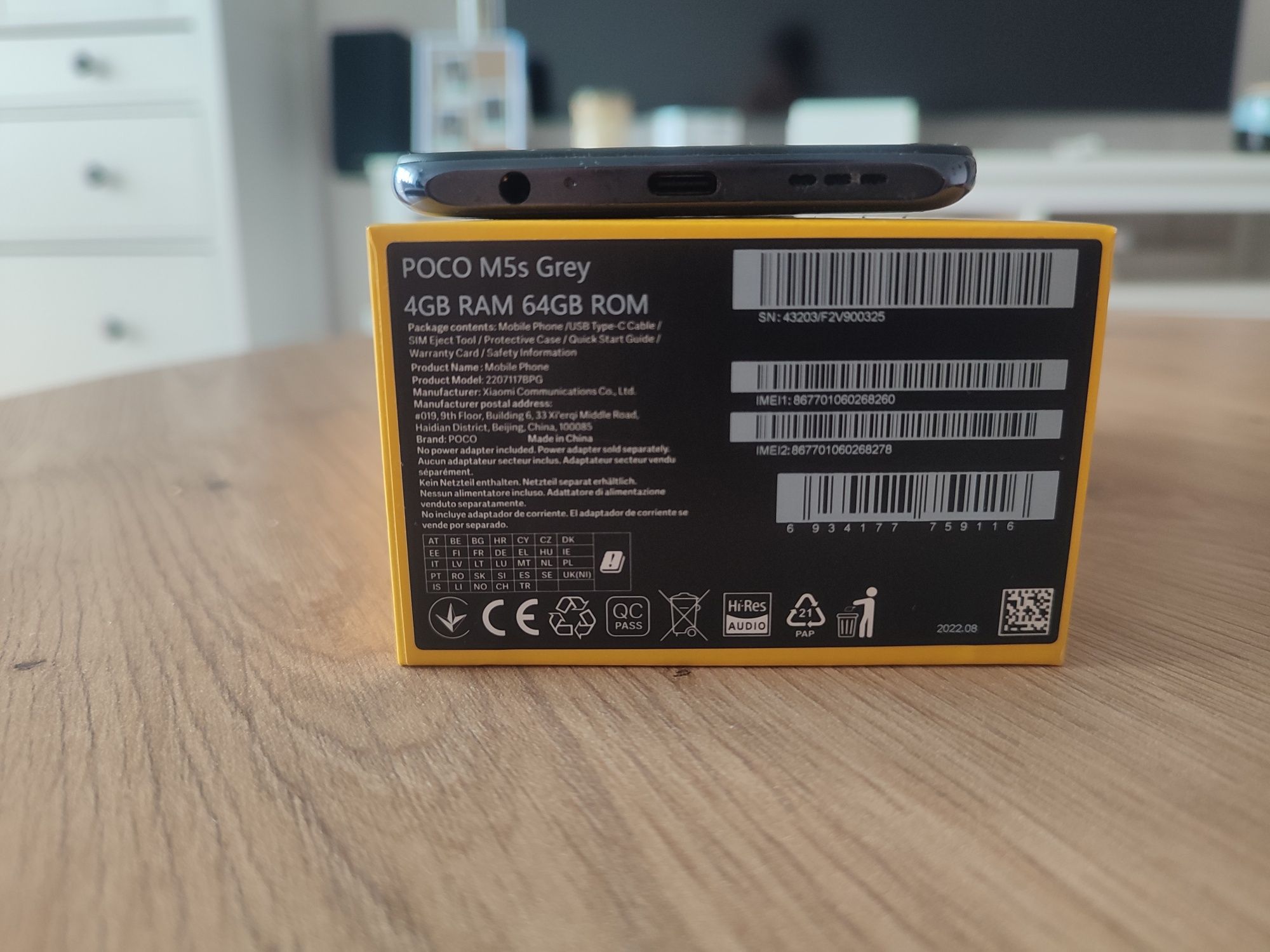 Xiaomi Poco M5's Grey