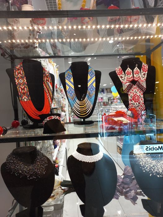 Гердан на замовлення, вироби з бісеру, прикраси