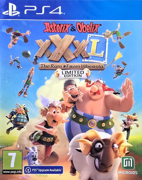 ASTERIX & OBELIX XXXL BARAN Z HIBERNII PL Playstation 4 ps4 ps5 nowa