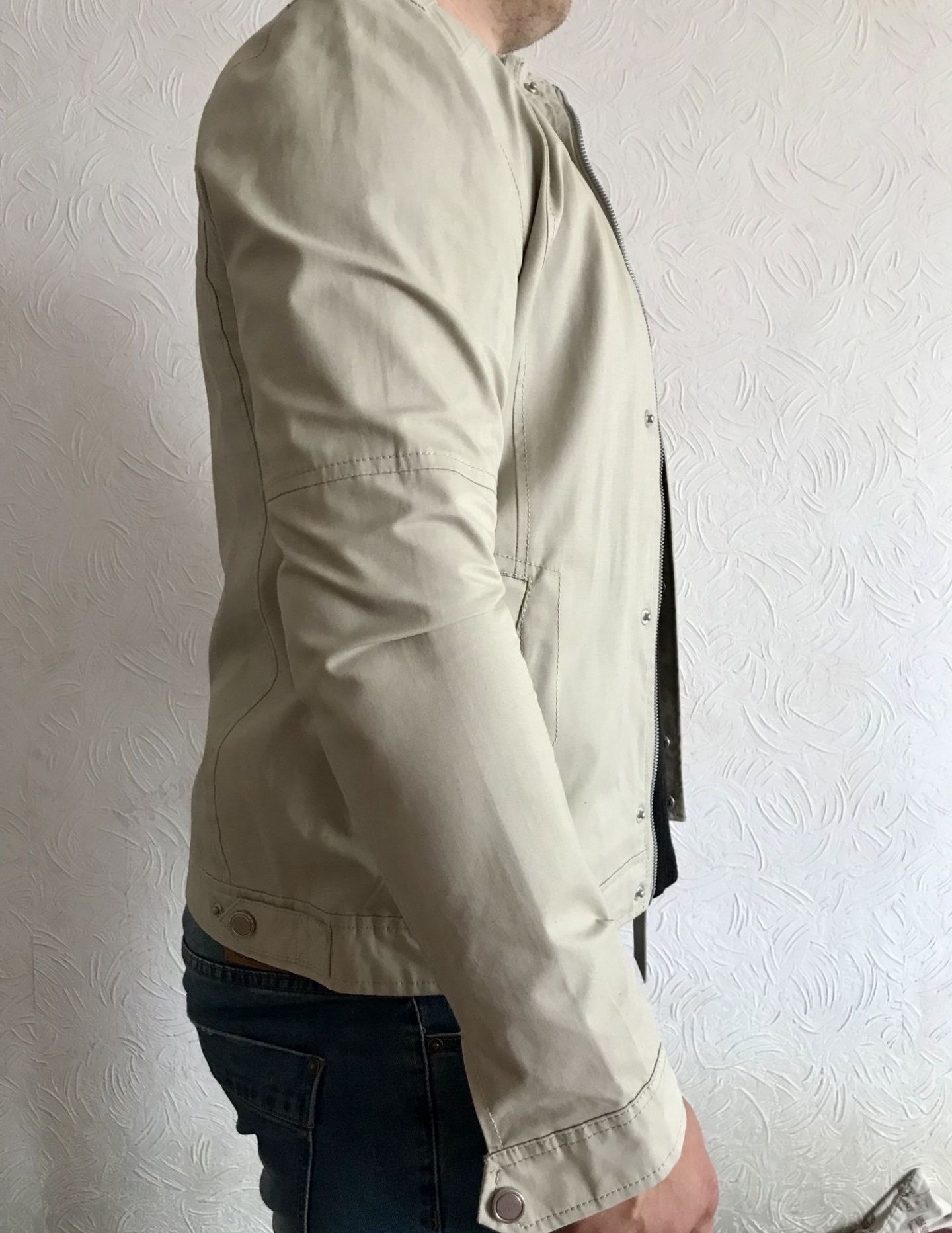 Стильная мужская куртка бомбер авиатор косуха Boss S M