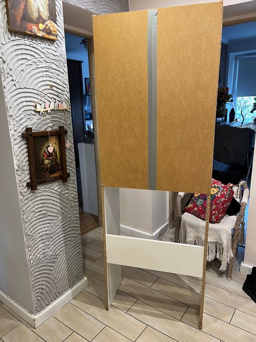 Szafka łazienkowa nad pralkę biała