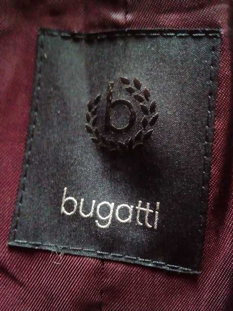Мужской шерстяной тренч пальто полупальто Bugatti wool and cashmere